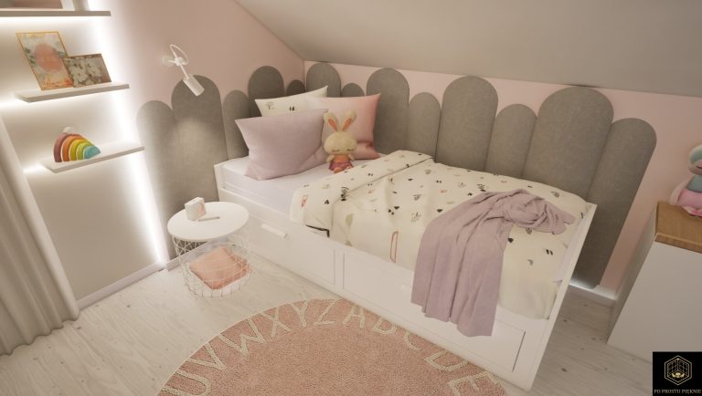 panele tapicerowane przy łóżku